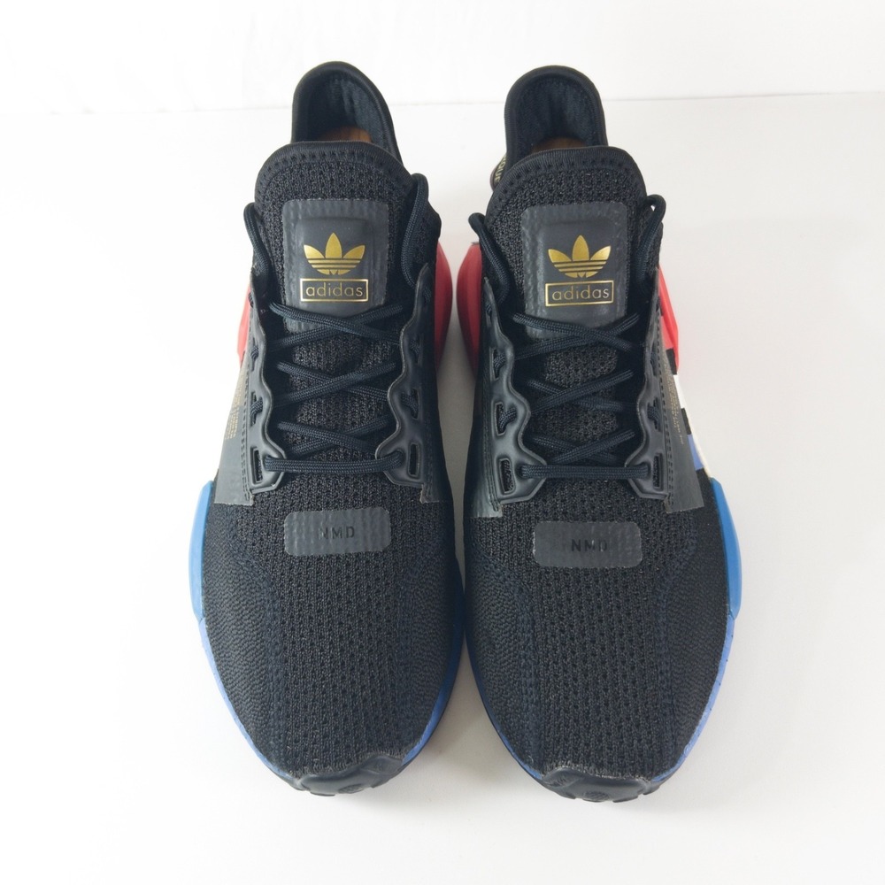 Adidas NMD R1 V2 Paris Knit Mesh Sneakers Casual Running Shoes Mens 8 FY2070 EUC - Picture 7 of 16
